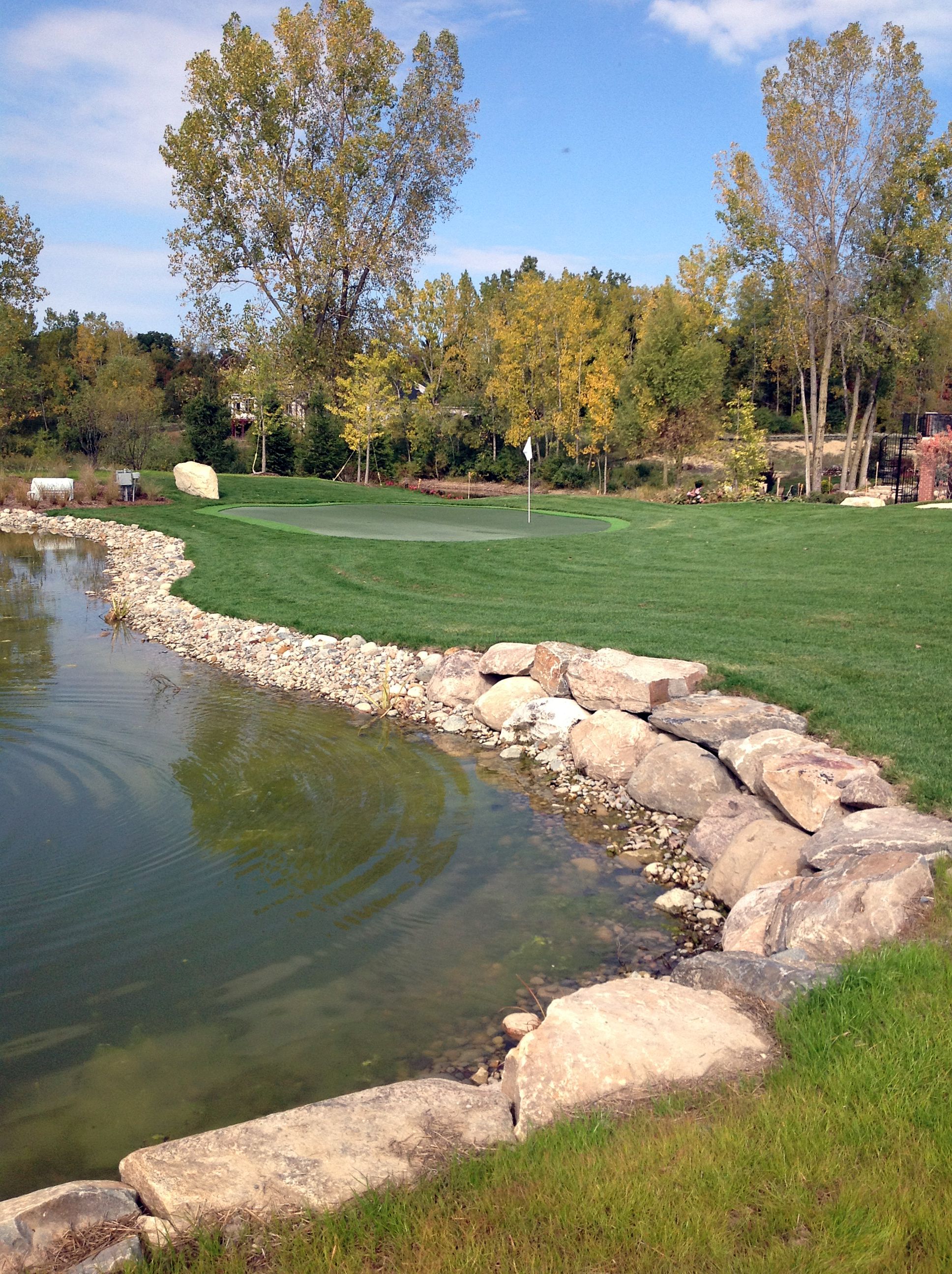 Pond Construction example 2